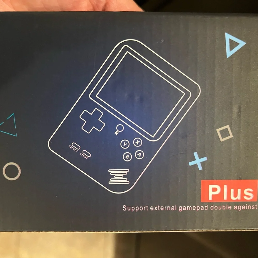 Handheld Game Console - Black